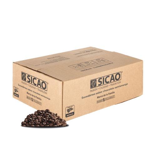 Chocolate Sicao semi amargo chips 10k
